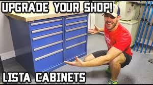 Lista mobile drawer storage cabinets allow you to bring tools and parts directly to the worksite, boosting efficiency and productivity. Heavy Duty Shop Workbench With Lista Cabinets Youtube