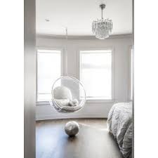 Relaxing living room with hanging chair from @byronbayhangingchairs by northfox projects #livingroom #hangingchair #byronbay #hamptons #blackhangingchair #rattan #rattanchair a striking monochrome room is enhanced by a black hanging chair combined with woven natural fibres. Hanging Chair For Bedroom You Ll Love In 2021 Visualhunt