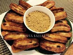 These deep fried bananas are caramelized and sweet. Fried Banana Saba