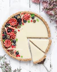 No Bake White Chocolate Ganache Tart Vegan Gluten Free Nm Meiyee Recipe Chocolate Ganache Tart Vegan White Chocolate White Chocolate Ganache