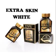 It also helps the healing process by assisting in the repair of scarred tissue by rejuvenating and softening skin tissues. Esw Extra Skin Whitening 1 Botol Kulit Cerah Berseri Seluruh Badan Menghilangkan Minyak Jerawat Lazada