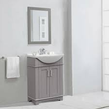 abel 24 inch single sink traditional