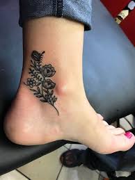 Discover the most beautiful ankle tattoo designs with our board. Great Flower Ankle Tattoo Design Ideas For Women Body Tattoo Art