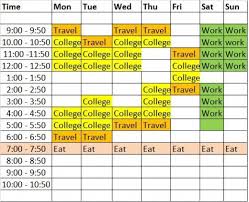 Know how to make a college time table as if you have consistency. Study Timetable Template To Help You Study Better Study Timetable Template Timetable Template Study Better