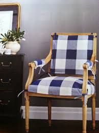 Black And White Check Chair Covers Love This Big Gingham Print I Am Looking For New Cushion Covers For Two Chairs And This Is Def An Idea Slipcovers For Chairs Home Chair