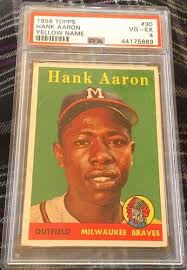 1965 Topps Hank Aaron Lot Detail