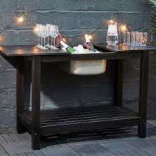 Kloven Sideboard With Ice Bucket Outdoor Dark Brown Ikea Ikea Outdoor Wooden Outdoor Furniture Outdoor Kitchen