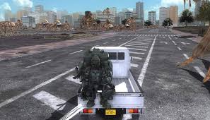 Yes, you can even do both simultaneously. Earth Defense Force 5 Vehicles Guide