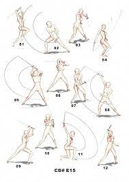 When to draw fighting poses, step by step? Pin On Drawing Tips