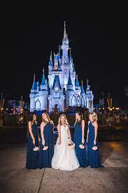 Bridesmaids Magic Kingdom Wedding Disney Wedding Disney World Wedding Disney Wedding Disney Fairy Tale Weddings