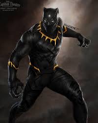 Boseman donned this costume again in the first few scenes of the character's title film, black panther. Black Panther W Gold In The Suit Black Panther Art Black Panther Marvel Black Panther