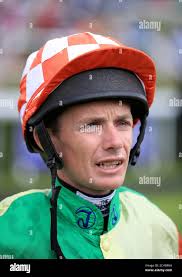 Jockey K T O'Neill Stock Photo