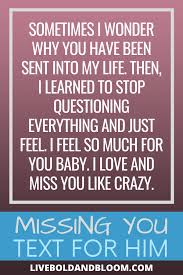 Check spelling or type a new query. 55 I Miss You Messages For Him Melt His Heart With These Words