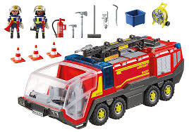 Airport Fire Engine With Lights And Sound 5337
