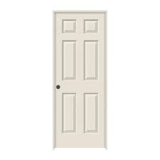 Jeld Wen 30 In X 80 In Colonist Primed Right Hand Textured Solid Core Molded Composite Mdf Single Prehung Interior Door Thdjw136501133 The Home Depot Prehung Interior Doors Doors Interior Prehung Doors