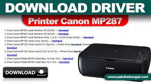 Check spelling or type a new query. Free Download Driver Printer Dan Driver Scanner Canon Pixma Mp287 Pakdhe Bengals