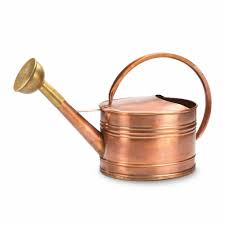 Homarden 30oz metal indoor outdoor plant watering can for house plants (stainless steel) Copper Watering Can Manufactum