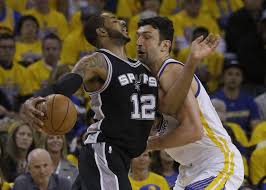Kawhi leonard and the spurs were dominating the favored warriors in game 1 of the 2017 western conference finals — leading by 23 points in the second half — before leonard sustained a left ankle injury. Barber Warriors Zaza Pachulia Villainized After Kawhi Leonard Injury