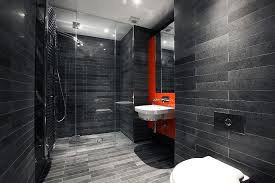 Your bathroom color scheme can have a profound effect on the overall mood of the space. Trendy Bathrooms That Combine Gray And Color In Sensational Style