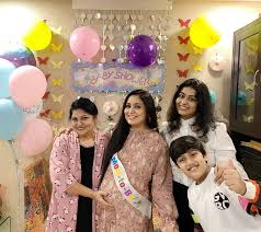 Lovely Pictures From Singer Harshdeep Kaur S Baby Shower Ceremony Photogallery Etimes