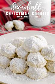 View top rated mexican christmas cookie recipes with ratings and reviews. Snowball Christmas Cookies Russian Tea Cakes Mama Needs Cake