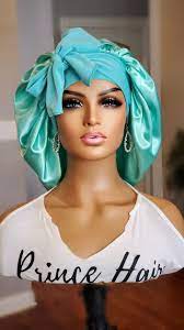 Satin Stretch Tie Bonnet Single And Double Layer Available Great For All Hair Types Hair Bonnet Silk Hair Bonnets Hair Wraps