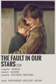 Alternative Minimalist Movie Show Polaroid Poster The Fault In Our Stars Fi In 2020 Minimal Poster The Fault In Our Stars Movies Showing