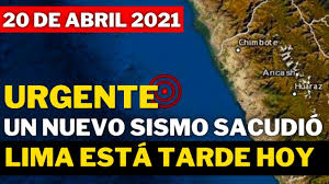 03/05/2021,02:47:22 fecha y hora utc: Urgente Un Fuerte Sismo Sacudio Lima Esta Noche Tiembla El Peru Youtube