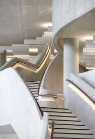 Hiscox Building Contemporary Office Space With Rich Heritage Design Concrete Staircase Staircase Design Modern Staircase