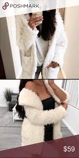Black And White Spotted Faux Fur Coat Restocked Stunning Faux Fur Lined Coat Boutique Faux Fur Lined Coat Fashion Dress And Heels
