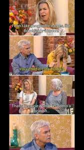 Phil is the original british madlad that cannot be contained. Philip Schofield Murdering That Gobshite Katie Hopkins Murderedbywords