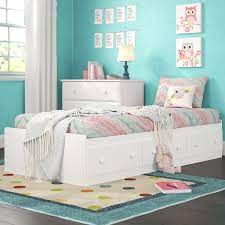 Twin bed without headboard or footboard bedroom. 8 Year Old Girl Twin Bed Wayfair