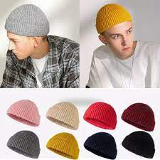 Keep the chill away with warm and cozy fleece and knit hats. 2021 New Knitted Hats For Women Skullcap Men Beanie Hat Winter Retro Brimless Baggy Melon Cap Hi Pop Fisherman Beanies Hats Men Men S Skullies Beanies Aliexpress