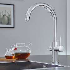 Grohe Has Unveiled A Range Of Tap Fittings That Provide Various Types Of Filtered Water Including Chilled Kettle Hot Or Sparkling
