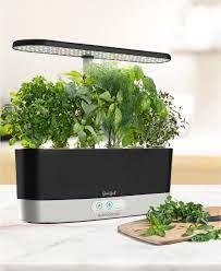 An Indoor Herb Garden With An Led Light Kit That Ll Give Him Something To Rave About And Or Eat At The Next Family Dinner Gourmet Herbs Seed Kit Herb Seeds