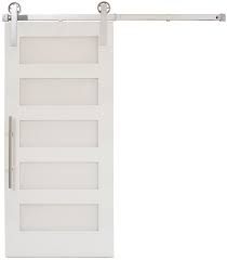 The rustica shaker bypassing barn doors can be used as an exterior or interior door. 5 Panel Barn Door Interior Sliding 5 Panel Barn Doors Rustica