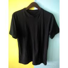 Baju tshirt hitam kosong depan belakang. Kaos Polos Hitam Depan Belakang Harga Terbaik Agustus 2021 Shopee Indonesia