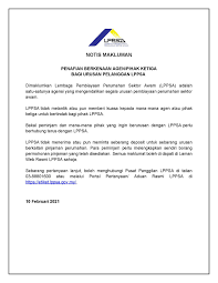 Perubahan dari masa ke semasa boleh berlaku tertakluk kepada pihak lembaga pembiayaan perumahan sektor awam (lppsa). Lembaga Pembiayaan Perumahan Sektor Awam Lppsa Fotos Facebook