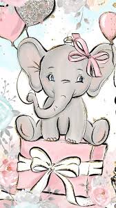 Baby Shower Girl Ideas Elephant 35 Trendy Ideas Baby Girl Drawing Baby Art Elephant Drawing