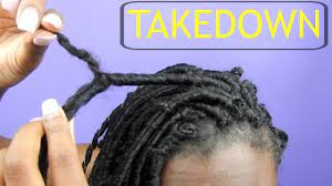 How To Safely Take Down Individual Faux Locs In 20 Minutes Faux Locs Hairstyles Individual Faux Locs Faux Locs Styles