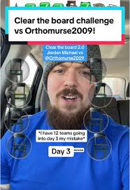 Day 3 Clear the board challenge 2.0! @Orthomurse2009 #nfl #nflfilter