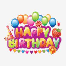 Decorative Happy Birthday Text Background Watercolor Vintage Png And Vector With Transparent Background For Free Download Keinginan Ulang Tahun Background Ulang Tahun Harapan Ulang Tahun