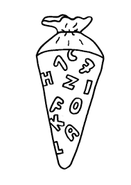 Schultuete Gemischt In 2020 Ausmalen Malvorlagen Schule