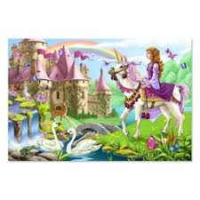 Check our growing collection of floor jigsaw puzzles for toddlers and older children with beautiful pictures and great educational value from our series. Floor Puzzles Children Toddler Puzzles Melissa Doug Fairy Tales For Kids Fairytale Castle Fairy Tales