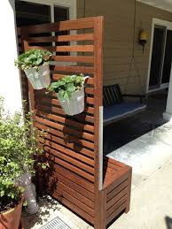 Applaro Free Standing Bench And Trellis Hack Ikea Hackers Bloglovin Kafes Cit Balkon Dekorasyonu Arka Bahceler