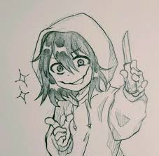 Pin By Flah On Creepypasta Marble Hornets Creepypasta Cute Sketches Anime Character Drawing