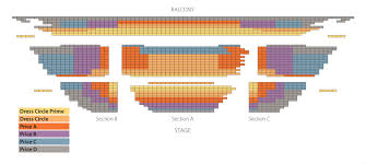 phoenix symphony hall seating chart theatre in phoenix