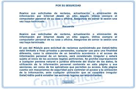 Como eres nuevo en este proceso. Esta Reportado En Datacredito Consulta Datacredito Gratis 2021