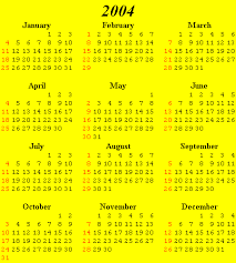 Calendars 2000 2010