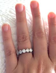 Find support, ask questions, swap stories, and follow brides planning real weddings here on weddingbee. Chunky Diamond Wedding Band Vs Dainty Morganite Engagement Ring